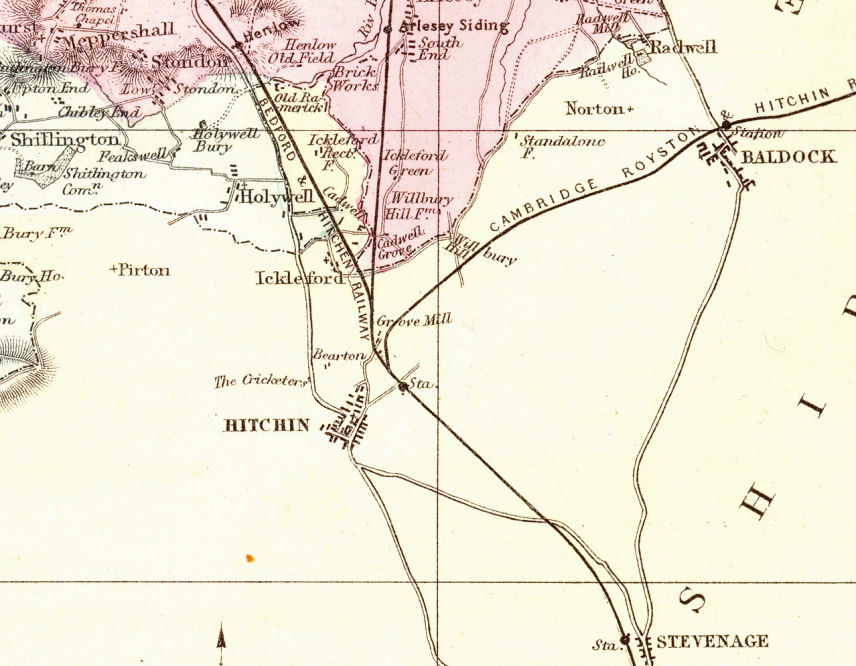 Hertfordshire Genealogy Places Bedfordshire/Hertfordshire Border